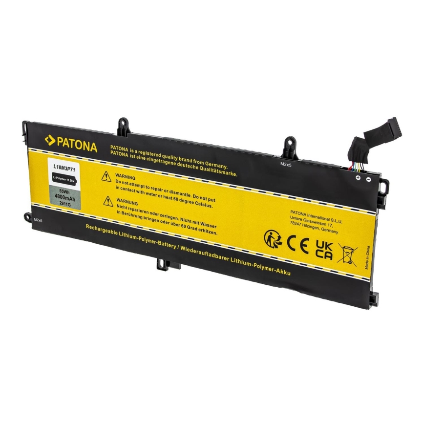 PATONA - Accu Lenovo Thinkpad P53S/T590 4800mAh Li-Pol 11,55V L18M3P71