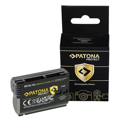 PATONA - Accu Nikon EN-EL15C 2600mAh Li-Ion Protect