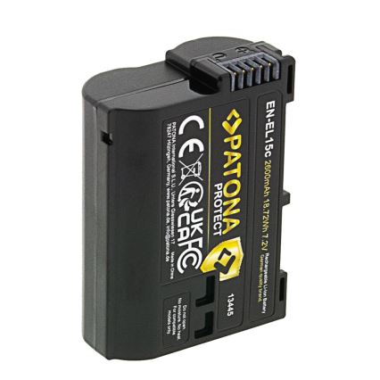 PATONA - Accu Nikon EN-EL15C 2600mAh Li-Ion Protect