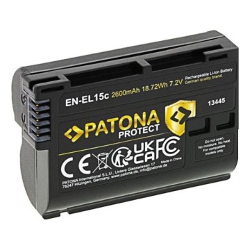 PATONA - Accu voor Nikon EN-EL15C 2600mAh Li-Ion Protect