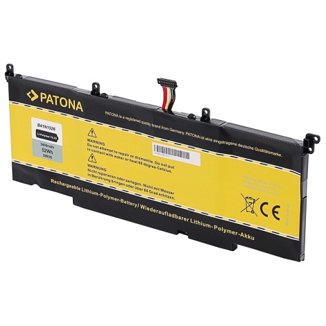 PATONA - Batterij Asus S5V/ZX60V 3400mAh Li-Pol 15,2V B41N1526