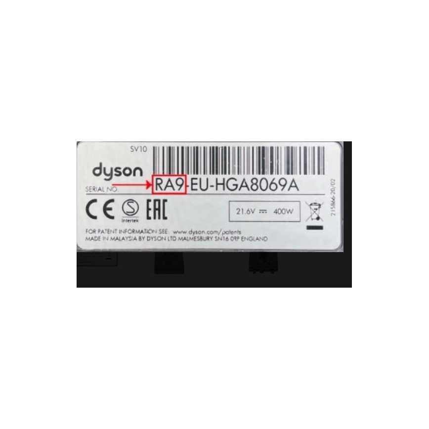 PATONA - Batterij DYSON V8 3000mAh, Li-lon 21,6V PREMIUM