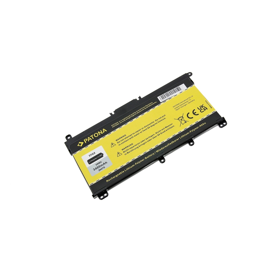 PATONA - Batterij HP Pavilion 14-BF/15-CC 3400mAh Li-Pol 11,55V TF03XL