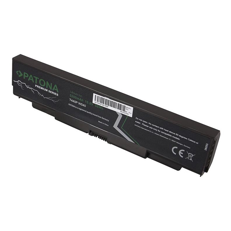 PATONA - Batterij LENOVO L440/T440p 5200mAh Li-Ion 10.8V 45N1145 Premium