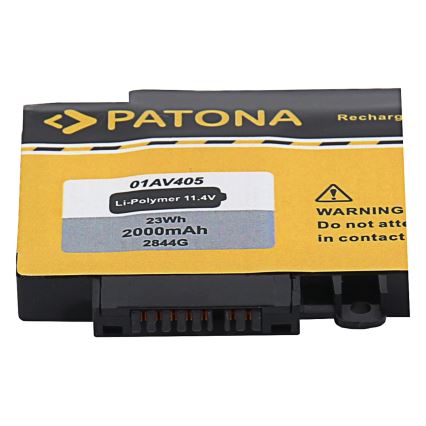 PATONA - Batterij Lenovo Thinkpad T460S/T470S 2000mAh Li-Pol 11,4V 01AV405