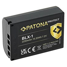 PATONA - Batterij Olympus BLX-1 2250mAh Li-Ion Protect OM-1