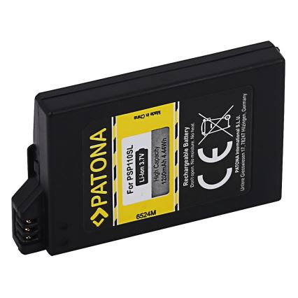 PATONA - Batterij Sony PSP 2000/PSP 3000 1200mAh Li-lon 3,7V