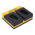 PATONA - Dual USB Oplader voor Panasonic DMW-BLK22 Camera Batterijen