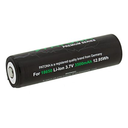 PATONA - Li-ion-accu 18650 PREMIUM 3500 mAh 3,7 V