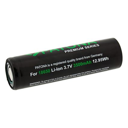 PATONA - Oplaadbare Li-ion accu 18650 3500 mAh PREMIUM 3,7V