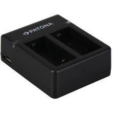 PATONA - Oplader Dual GoPro Hero 3 USB