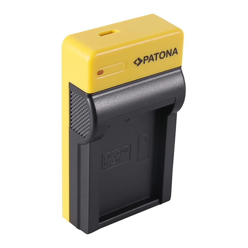 PATONA - Oplader Foto Canon LP-E17 slim, USB
