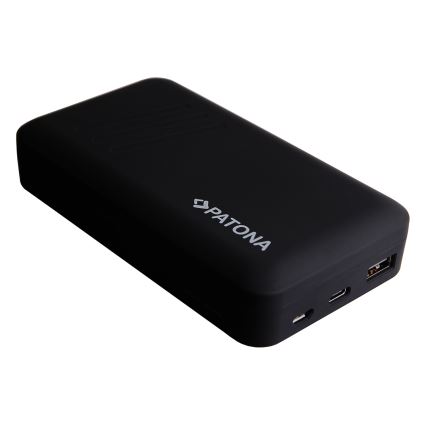 PATONA - Oplader Foto Dual Canon LP-E6/LP-E6N/LP-E6NH met power bank