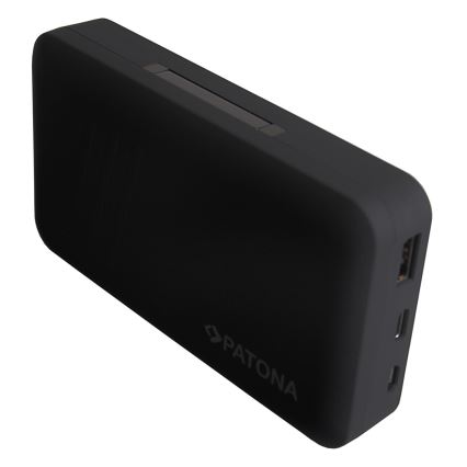 PATONA - Oplader Foto Dual Canon LP-E6/LP-E6N/LP-E6NH met power bank