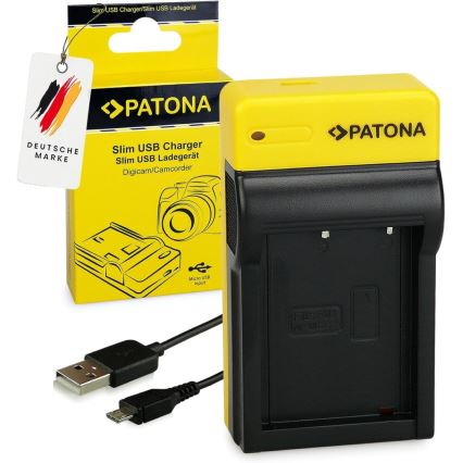 PATONA - Oplader Foto Fuji NP-W126 slank, USB