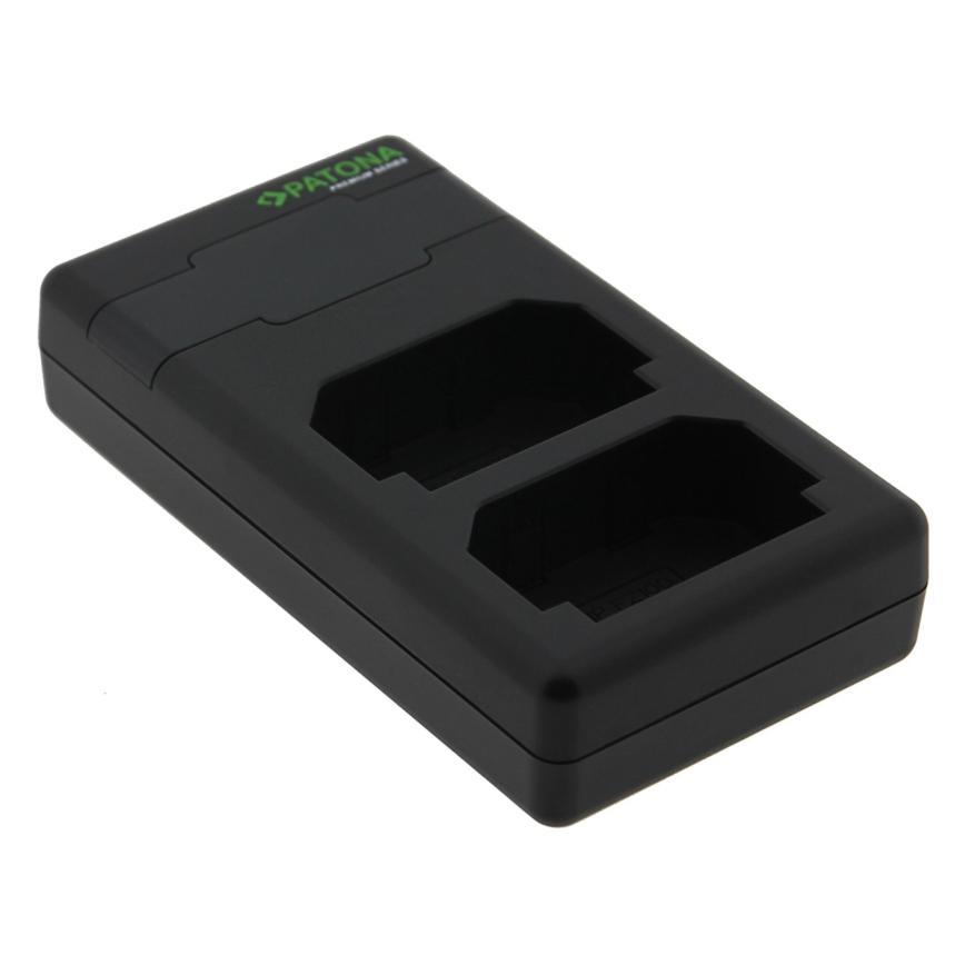 PATONA - Snellader Dual Sony NP-FZ100 + kabel USB-C 0.6m
