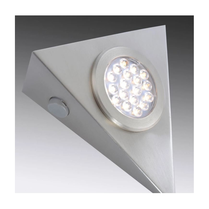 Paul Neuhaus 1119-55-3 - SET 3x LED Meubel Verlichting met Sensor HELENA LED/2,5W/230V