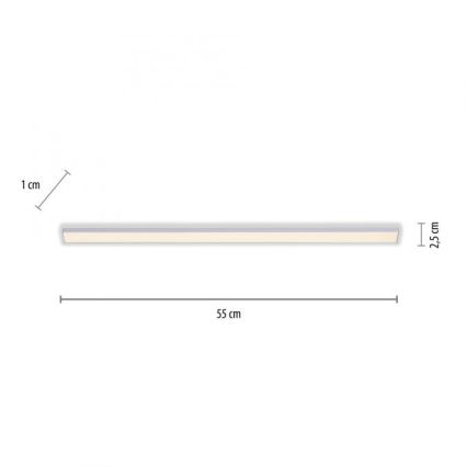 Paul Neuhaus 1125-21-A - LED Verlenging under keuken cabinet lamp AMON LED/6W/12/230V