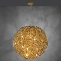 Paul Neuhaus 2019-12 - Hanglamp aan kabel SAREA 15xG9/40W/230V goudkleurig