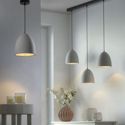 Paul Neuhaus 2231-22 - Hanglamp aan een koord ETON 1xE27/40W/230V beton