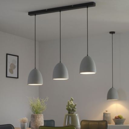 Paul Neuhaus 2231-22 - Hanglamp aan een koord ETON 1xE27/40W/230V beton