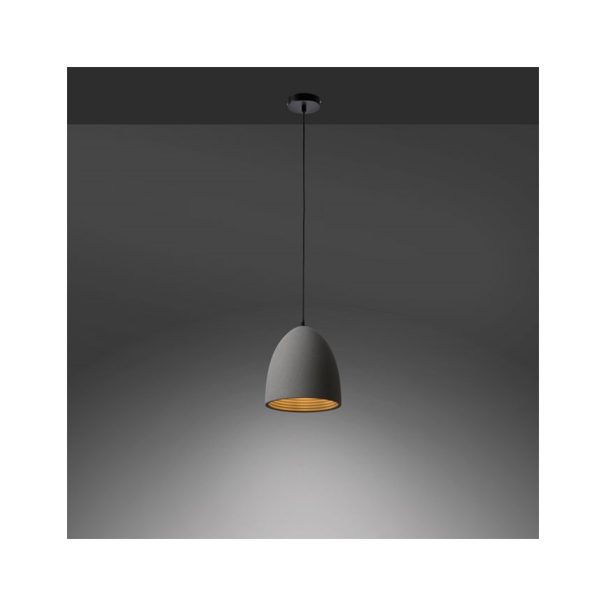 Paul Neuhaus 2231-22 - Hanglamp aan een koord ETON 1xE27/40W/230V beton