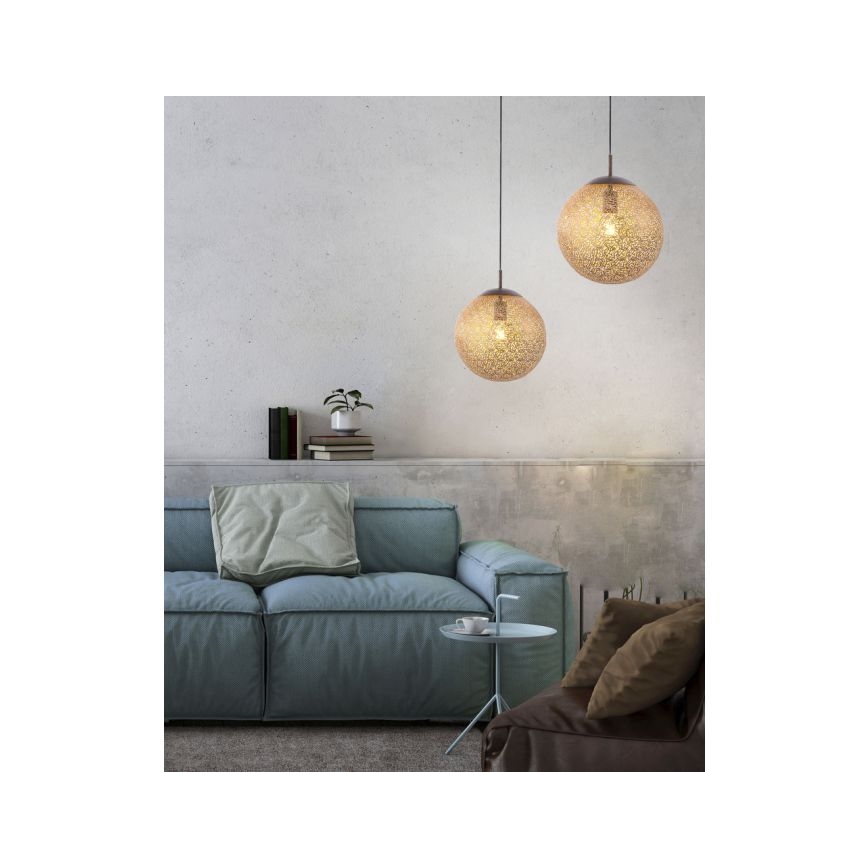 Paul Neuhaus 2420-48 - Hanglamp aan een koord GRETA 1xE27/60W/230V diameter 30 cm