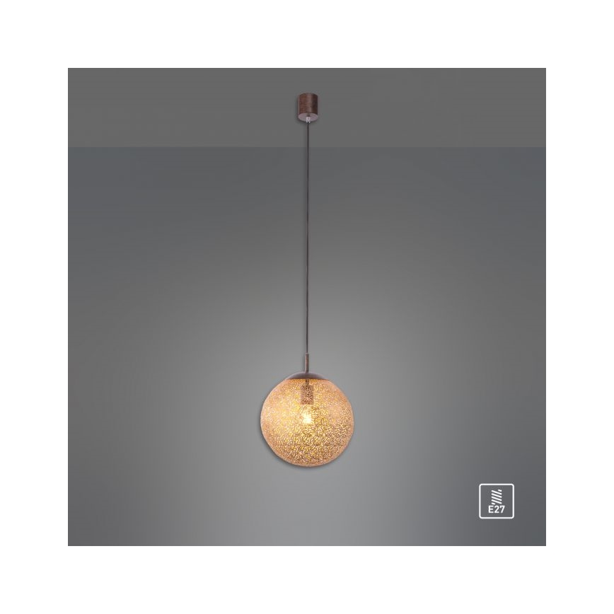 Paul Neuhaus 2420-48 - Hanglamp aan een koord GRETA 1xE27/60W/230V diameter 30 cm