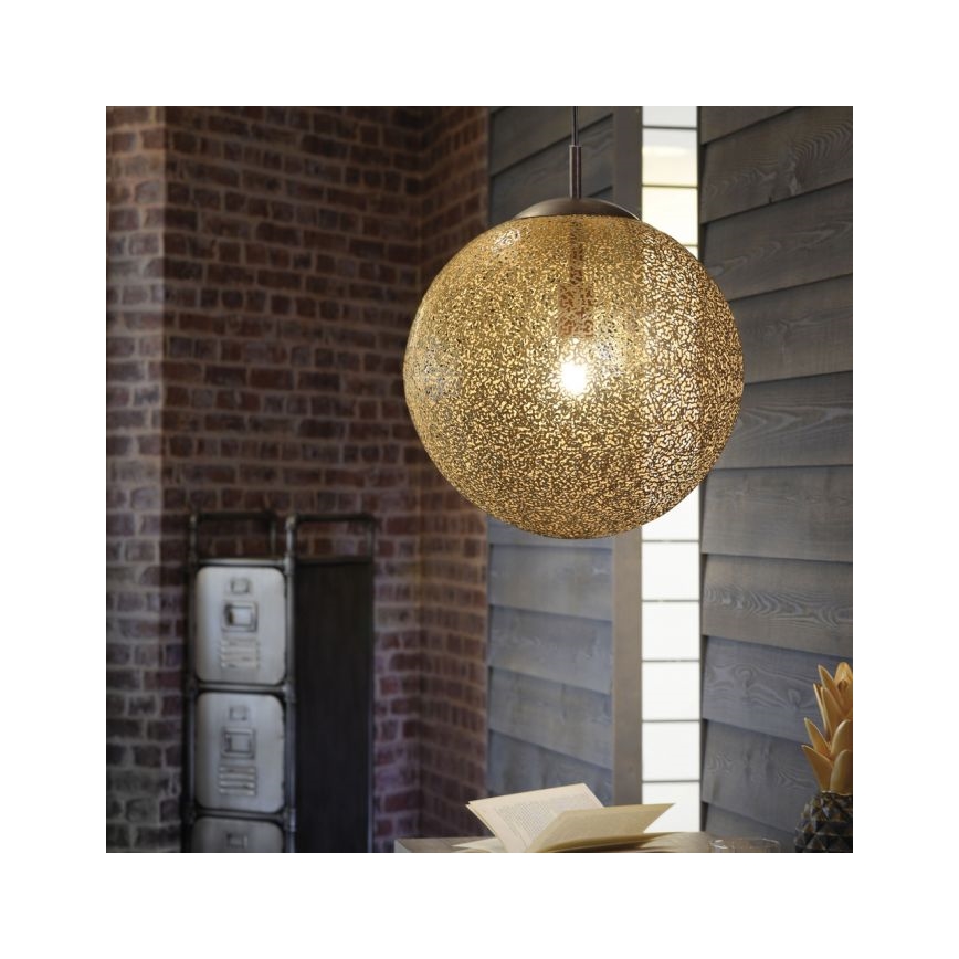 Paul Neuhaus 2421-48 - Hanglamp aan een koord GRETA 1xE27/60W/230V diameter 40 cm