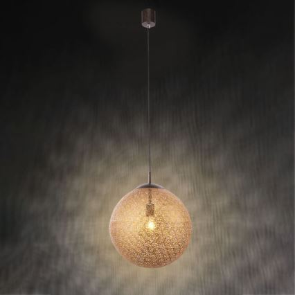 Paul Neuhaus 2421-48 - Hanglamp aan een koord GRETA 1xE27/60W/230V diameter 40 cm
