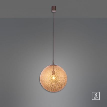 Paul Neuhaus 2421-48 - Hanglamp aan een koord GRETA 1xE27/60W/230V diameter 40 cm