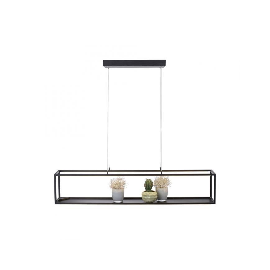 Paul Neuhaus 2441-18 - LED dimbare hanglamp aan een touwtje CONTURA 4xLED/8W/230V