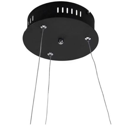 Paul Neuhaus 2472-18 - Dimbare LED Hanglamp aan een koord ROMAN LED/30W/230V zwart