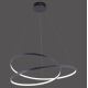 Paul Neuhaus 2474-18 - Dimbare LED Hanglamp aan een koord ROMAN LED/40W/230V zwart