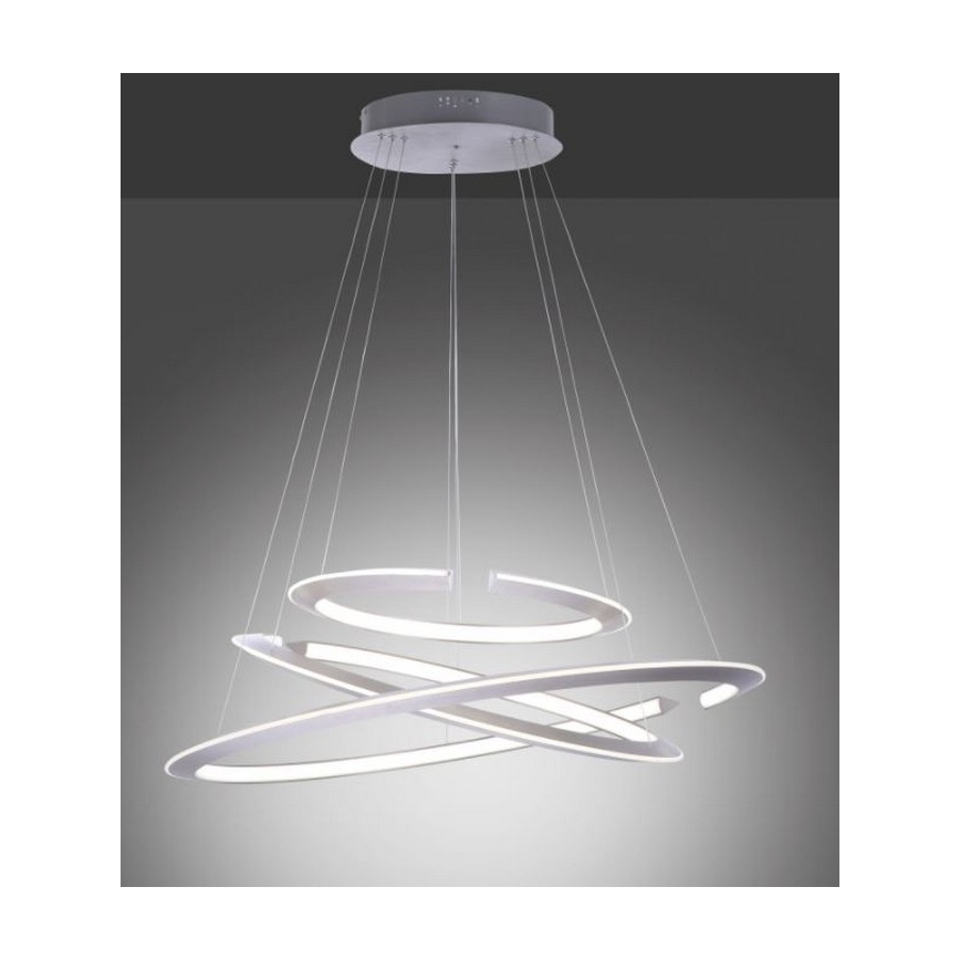 Paul Neuhaus 2493-55 - Dimbare LED hanglamp aan een koord ALESSA 3xLED/38W/230V + afstandsbediening