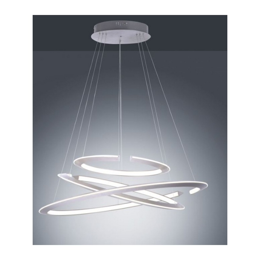 Paul Neuhaus 2493-55 - Dimbare LED hanglamp aan een koord ALESSA 3xLED/38W/230V + afstandsbediening