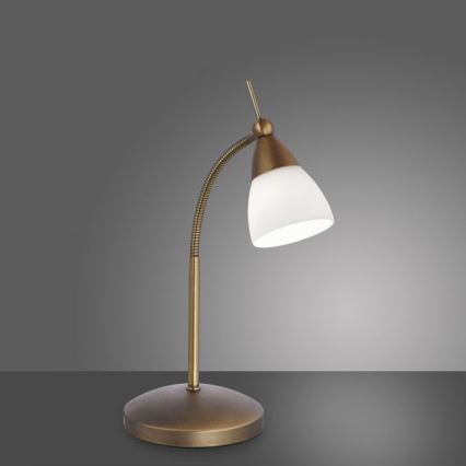 Paul Neuhaus 4001-11 - Dimbaar LED touch tafellampje PINO 1xG9/3W/230V koper