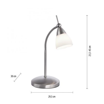 Paul Neuhaus 4001-55 - Dimbaar LED touch tafellampje PINO 1xG9/3W/230V mat chroom