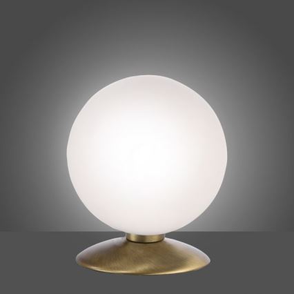 Paul Neuhaus 4013-11 - Dimbaar LED touch tafellampje BUBBA 1xG9/3W/230V messing