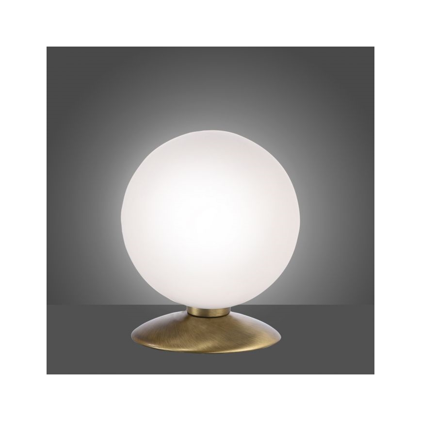 Paul Neuhaus 4013-11 - Dimbaar LED touch tafellampje BUBBA 1xG9/3W/230V messing