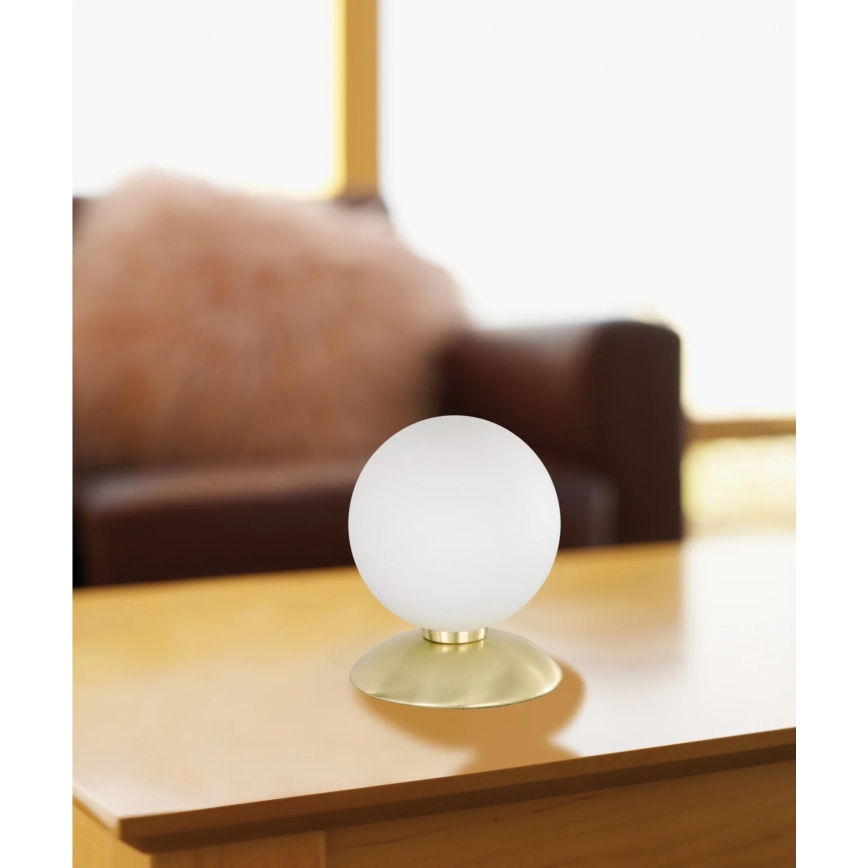 Paul Neuhaus 4437-60 - Dimbaar LED touch tafellampje BUBBA 1xG9/28W/230V goud