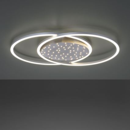 Paul Neuhaus 6025-55 - Dimbare LED Plafond Lamp YUKI LED/48W/230V + afstandsbediening