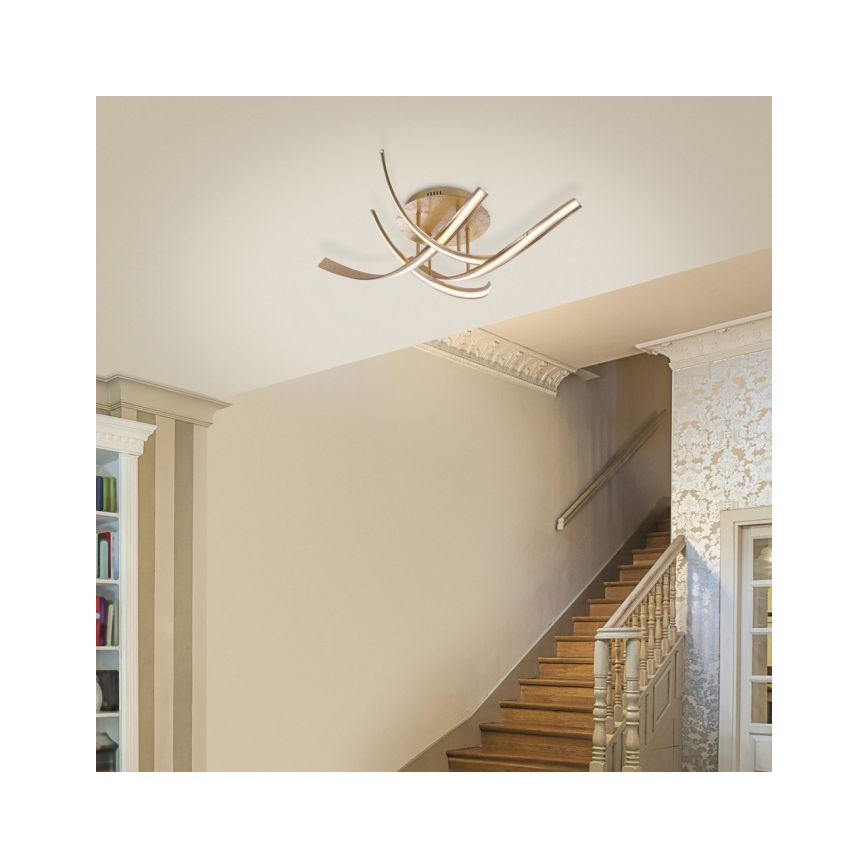 Paul Neuhaus 6474-12 - Dimbare LED bevestigde hanglamp LINDA 4xLED/7W/230V