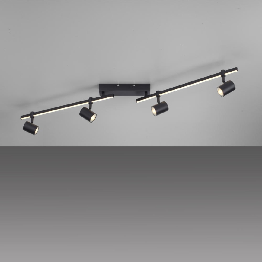 Paul Neuhaus 6525-18 - LED spot BARIK 4xGU10/4,5W/230V + LED/10W
