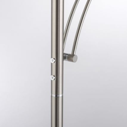 Paul Neuhaus 655-55 - Dimbare LED-vloerlamp ALFRED LED/28W+LED/4W/230V glanzend chroom