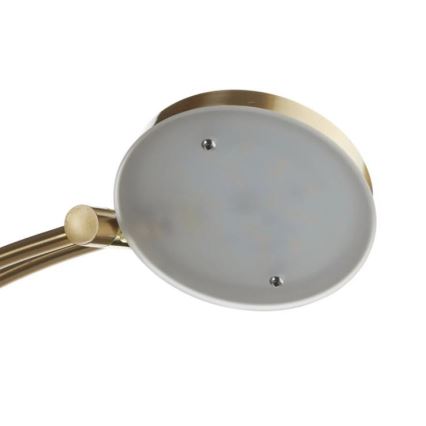 Paul Neuhaus - 655-60 - LED Dimbare vloerlamp ALFRED 1xLED/28W/230V+1xLED/4W/230V messing