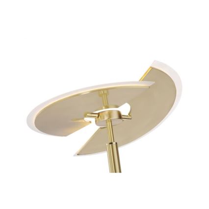 Paul Neuhaus 673-60 - LED dimbare vloerlamp ARTUR 2xLED/21W/230V+LED/6W goud