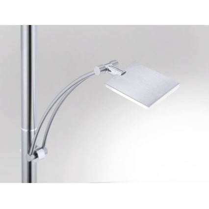 Paul Neuhaus 687-55 - Dimbare Staande LED Lamp ARTUR 2xLED/27W+1xLED/6W/230V