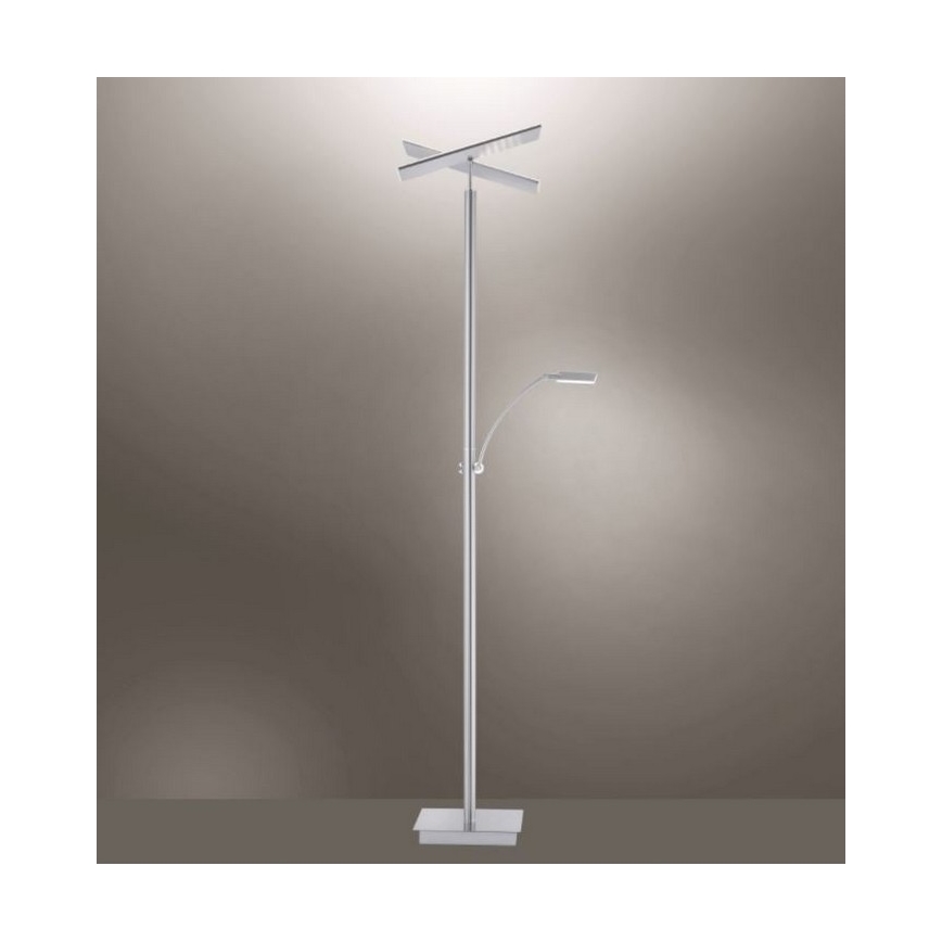 Paul Neuhaus 687-55 - Dimbare Staande LED Lamp ARTUR 2xLED/27W+1xLED/6W/230V
