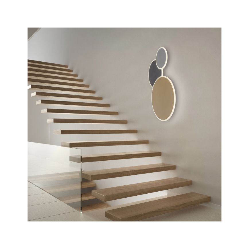 Paul Neuhaus 8007-70 - LED dimbare plafondlamp Q-PIATO LED/35W/230V 2700-5000K Wi-Fi + afstandsbediening